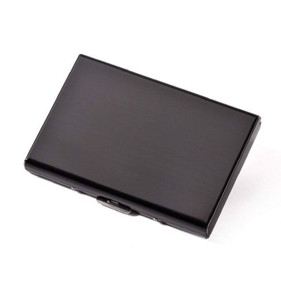 Billetera EASTNIGHTS RFID de 6 ranuras en acero inoxidable