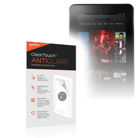 Protector de pantalla BoxWave para Kindle Fire HD 8.9, paquete de 2, acabado mate