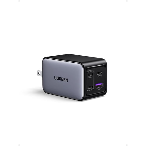 Bloque De Carga Ugreen, 65 W, Usb C, Nexode, 4 Puertos Gan, Macbook Pro/Air