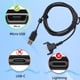 thumbnail image 2 of Cable USB de carga Qnanw 1,8 m para Logitech G403/G703/G900, 2 of 6