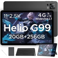 Tablet Doogee T35 11"" 20+256Gb, Helio G99, 5G, 2.5K, 8580Mah, Sim, Teclado, Face Id, Widevine