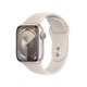 thumbnail image 1 of Reloj Inteligente Smartwatch Apple Watch Series 9 GPS 45mm Aluminio Blanco Estrella Correa M/L, 1 of 3