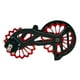 thumbnail image 3 of Rueda Guía De Polea De Cambio Trasero De Bicicleta Para Bicicleta De Montaña, Bicicleta De Crucero SD5, Color Rojo, 3 of 3