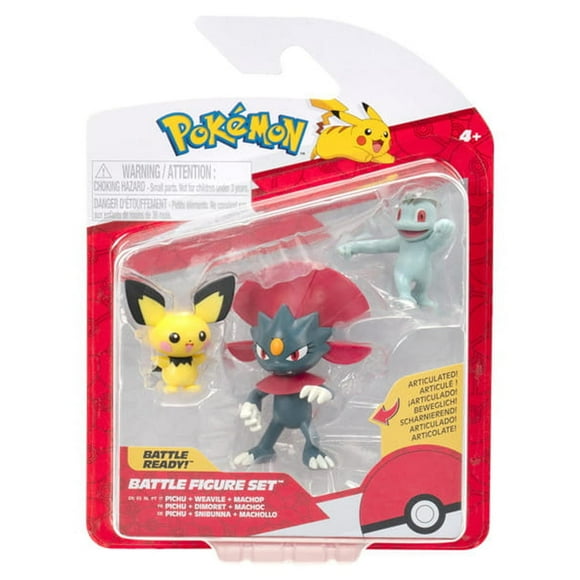 Pokemon Battle Figure Set 3 figuras PKW4083 azul 10