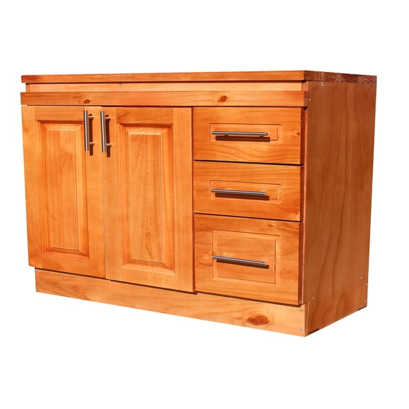 MUEBLE DE COCINA BASE 1200 MM ESTRUCTURA DETERCIADO 18 MM FRENTE MADERA
