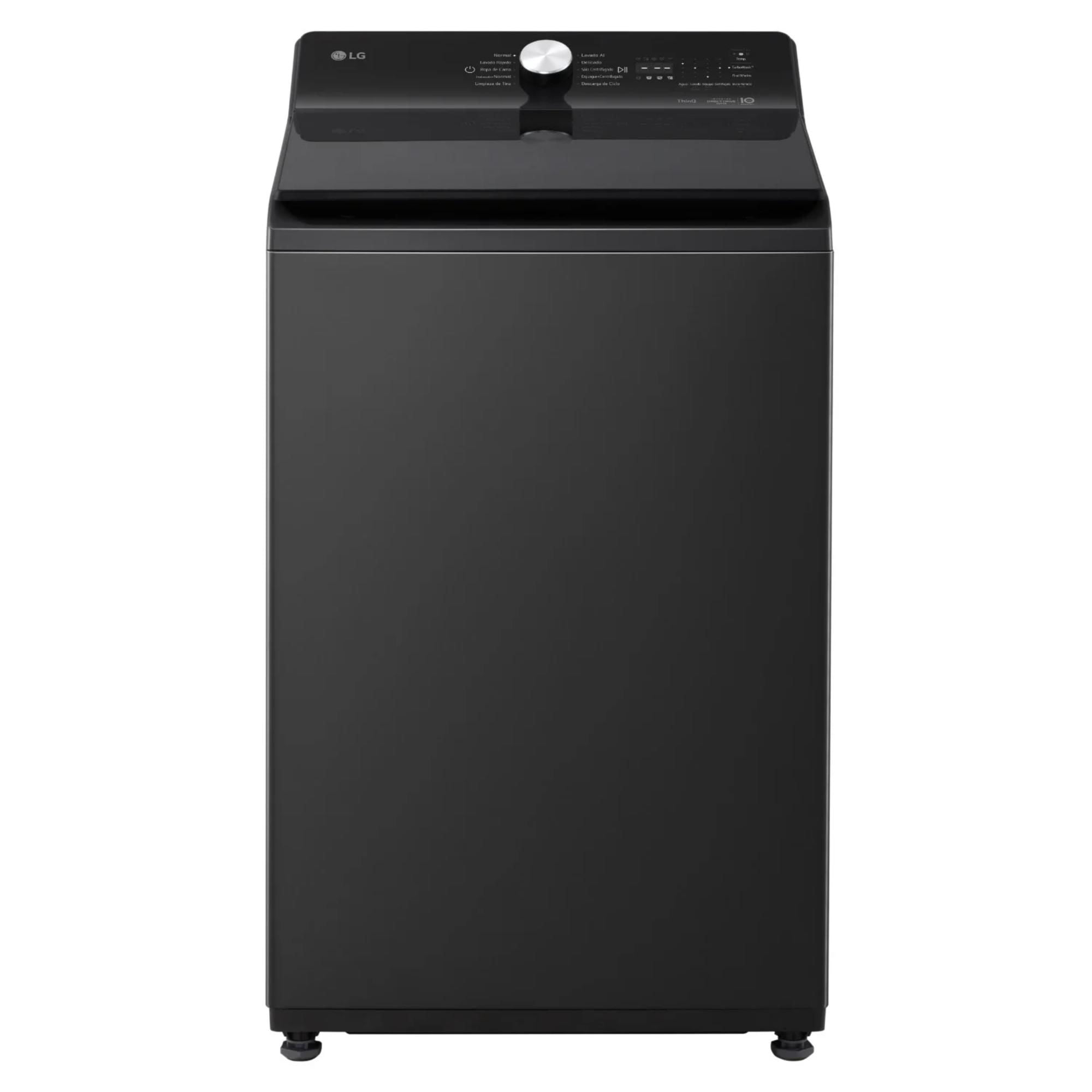 Lavadora Carga Superior 18kg WT18OBTX6 Onyx Black