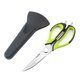 thumbnail image 5 of Cocina Tijeras Cuchillo Para Pescado Hueso De Pollo Verduras Cortador Tijeras Verde, 5 of 5
