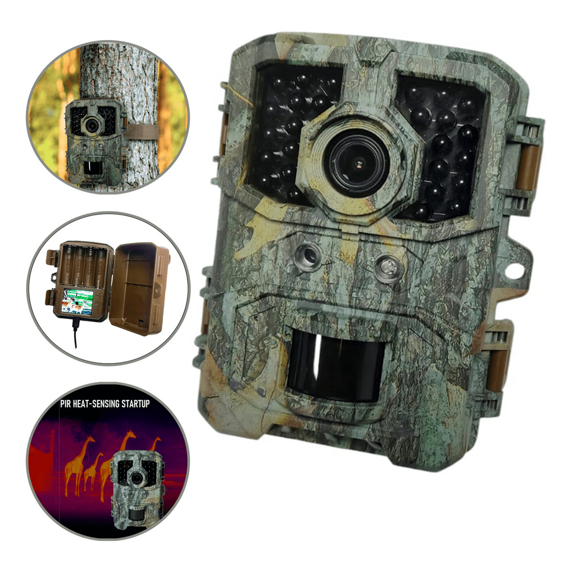 Genérico - Cámara Caza Nocturna Ip66 Rastreo 36mp 4k Video Full Hd