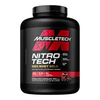 Muscletech - Proteína Nitrotech Whey Gold - 69 Servicios - Rich Chocolate