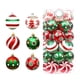 thumbnail image 4 of Bolas De Navidad Colgantes Bolas De Decoración Colgante Para Exteriores 30 Piezas Multicolor, 4 of 5