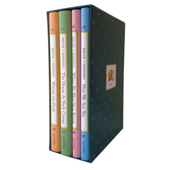 Conjunto de libros Dutton Books Biblioteca de Pooh – 4 libros