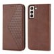 thumbnail image 3 of Funda Flip FOXDOCK para Samsung Galaxy S21 Plus , Estilo Billetera con Diseño Rombo, Correa de Mano y Soporte, Uso Diario, 3 of 6