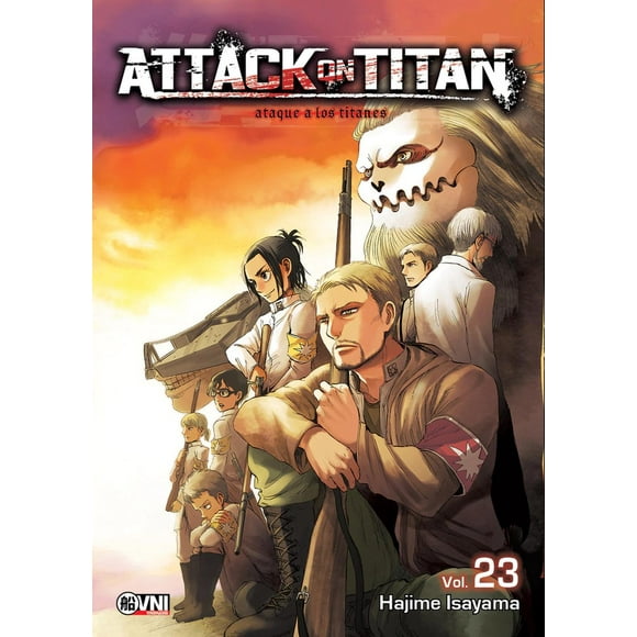 Manga Attack On Titan Vol. 23 Hajime Isayama Ovni Press