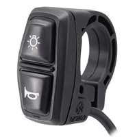 Magideal - De Plástico Para Patinete, Interruptor De Bocina, Accesorios, Interruptores De Botón, Piezas Multifuncionales, Control De Agarre Del Manillar