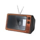 thumbnail image 4 of Amplificador De TV De 11" De Diseño Retro, Regalo Para Papá, Miniamplificador Para Juegos, Cualquier Teléfono Inteligente, Madera Roja, 4 of 5