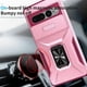 thumbnail image 4 of Funda Armada para Google Pixel 7 Pro con Tapa Deslizante y Soporte Magnético Giratorio Rosa, 4 of 5