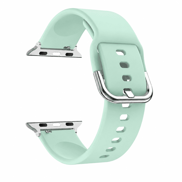 Correas Para Apple Watch Serie 8 - 41MM - Silicona Con Hebilla