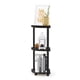 thumbnail image 5 of Estante de esquina Furinno TURN-N-TUBE Espresso de 3 niveles, 5 of 7