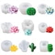 thumbnail image 1 of 9pcs, Succulent Plant Chocolate Molds, 3D Silicone Molds, Candy Molds, Fondant Molds, Baking Tools, Kitchen Gadgets, Kitchen Accessories, 1 of 4