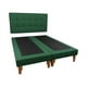thumbnail image 2 of Cama Dos Plazas Lino Verde, 2 of 3
