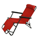 thumbnail image 2 of Silla Plegable Reposera Portátil Reclinable Camping Toma Sol ROJA, 2 of 2