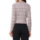 thumbnail image 3 of INSPIRE CHIC Chaqueta de Tweed para Mujer con Cuello Mao, Abierta y Recortada, Talla L, Marrón, 3 of 6