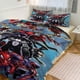 thumbnail image 1 of Juego de ropa de cama con estampado de Spiderman, funda nórdica y fundas de almohada de 3 piezas para mujeres, hombres y adolescentes., 1 of 3
