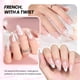 thumbnail image 5 of Kit de manicura Beetles French Manicure White Nude Pink Gel, 5 of 7