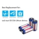 thumbnail image 3 of Batería Tenergy CR123A de litio, 3 V, 1500 mAh, protegida por PTC, paquete de 40, 3 of 6