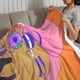thumbnail image 3 of Princesa Espacial Lésbica anti-pilling, suave, ligera, esponjosa y acogedora de lujo para hogar y cocina – Perfecta para niños y adultos, 100 x 150 cm, 3 of 6