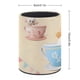 thumbnail image 2 of Aventura en el Parque Temático de Rilakkuma-theme Cylinder Pen Holder Pencil Organizer with Flannel Lining PVC Leather Material Cardboard Base for study work 10*8CM, 2 of 6