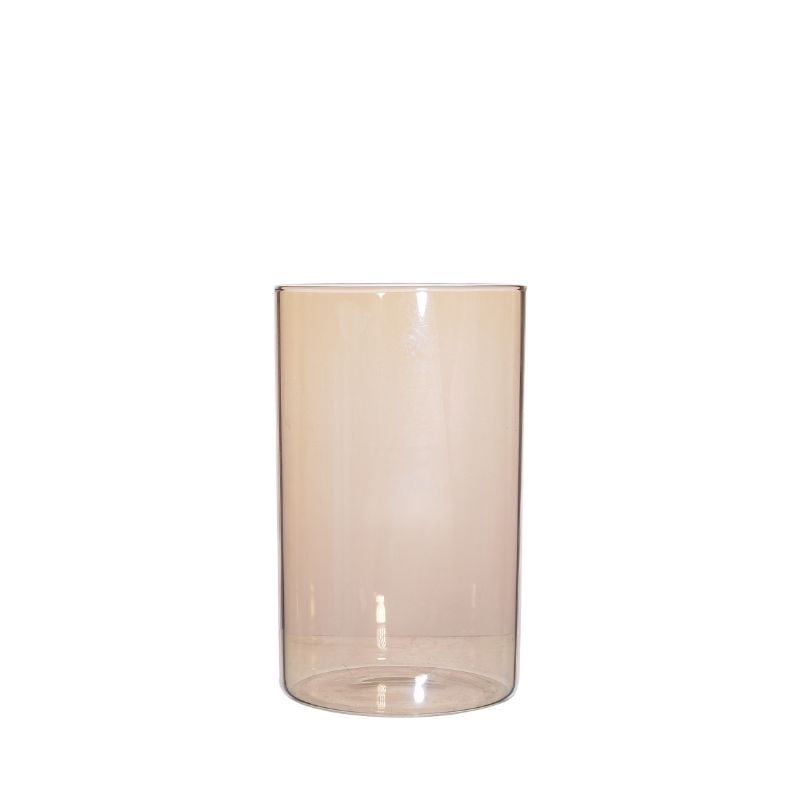 Mainstays - Florero Vidrio Iones Rosado S Vidrio 100%