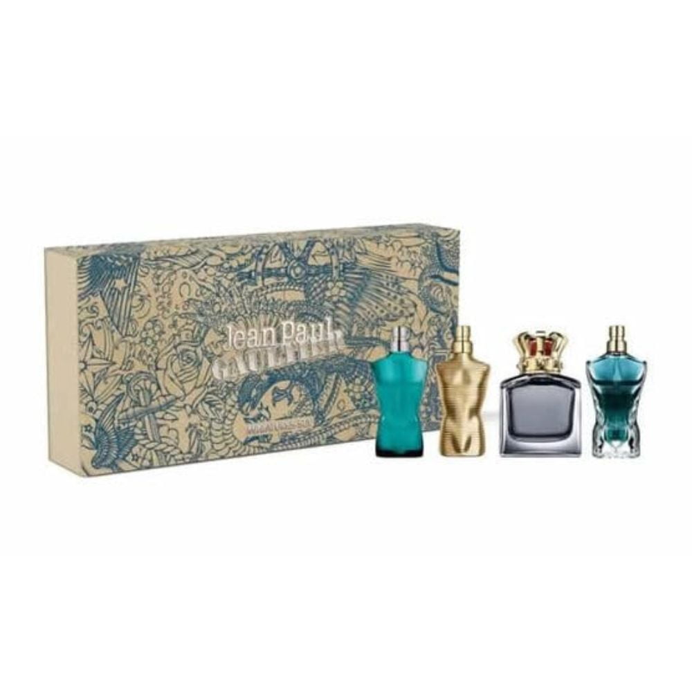 Set De Viaje Perfume Jean Paul Gaultier De 4 Piezas Para Hombre, 7 Ml