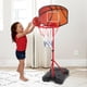 thumbnail image 4 of Canasta de baloncesto Hieoby para niños, altura ajustable de 1 a 6 años, 4 of 6