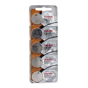 Genérico - Blister 5 Pilas Litio 3V Maxell Cr2025