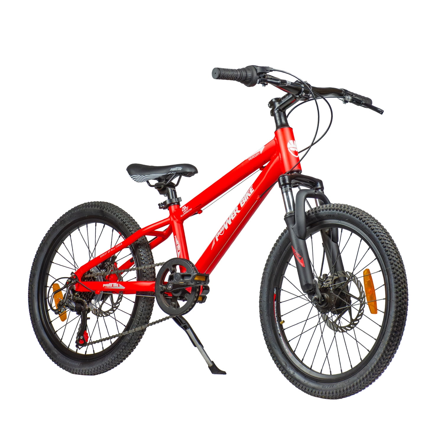 Powerbike - Bicicleta Mtb Aro 20 Aluminio Roja