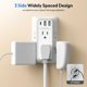 thumbnail image 3 of Cable de extensión NTONPOWER 3,7 m 6Toma+2USB+1USB‑C, 3 of 7
