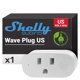 thumbnail image 1 of Enchufe inteligente Shelly Wave Plug US 15 A con monitor de energía, 1 of 9