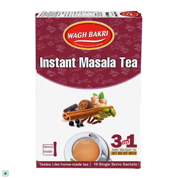 Té Masala Instantáneo 140 G 10 Sobres Pack De 2