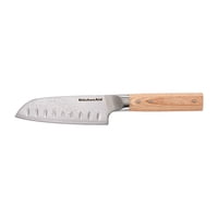 Cuchillo Kitchenaid Premium Santoku 12,7 Cm Aus-10 De Acero Damasco