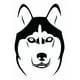 thumbnail image 1 of Decomural Husky Portrait Dog WS-34704, 1 of 2