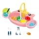 thumbnail image 5 of Los Niños Juegan Juguetes De Fregadero Con Agua Corriente Lavavajillas Juguete Para Regalo De Cumpleaños Cerdo Rosa, 5 of 5