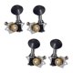 thumbnail image 4 of Clavijas De Afinación Para Ukelele, Accesorios Para Guitarra, Botón Cóncavo, Orificio Frontal Abierto, 4 Uds., 4 of 5