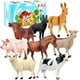 thumbnail image 1 of Figuras de animales KECIABO Farm Animals, 8 unidades, para niños pequeños, 1 of 3