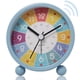 thumbnail image 1 of Reloj despertador infantil, despertador analógico sin tictac, reloj despertador de aprendizaje para niños, reloj despertador de cuarzo, reloj despertador infantil con alarma fuerte y luz nocturna, 1 of 7