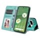 thumbnail image 5 of Funda tipo cartera FOXDOCK para Google Pixel 7 , diseño girasol en relieve, cuero PU, cierre magnético, soporte y tarjetero, 5 of 5