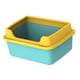 thumbnail image 4 of Areneros Para Gatos De Interior Open Air Para Gatitos Areneros Low Entry Green, 4 of 5