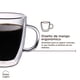 thumbnail image 4 of Set 4 Tazas Vidrio Doble Pared 80 ml Home Logics 1 un, 4 of 6