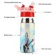 thumbnail image 3 of Los Colores InterioresBotella de Agua con Tapa Pop Top de Un Toque, Acero Inoxidable, a Prueba de Fugas, para Deportes, Botella Infantil rosa 12 oz, 3 of 6