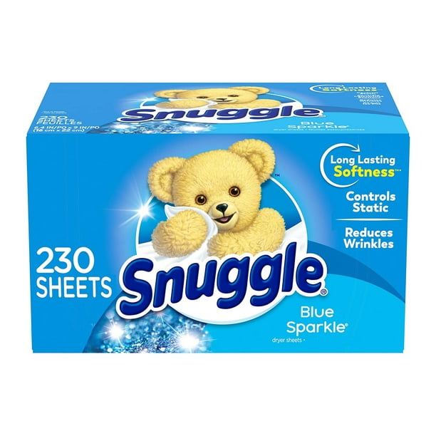Suavizante En Hojas Para Secadora De Ropa Osito Snuggle 230u